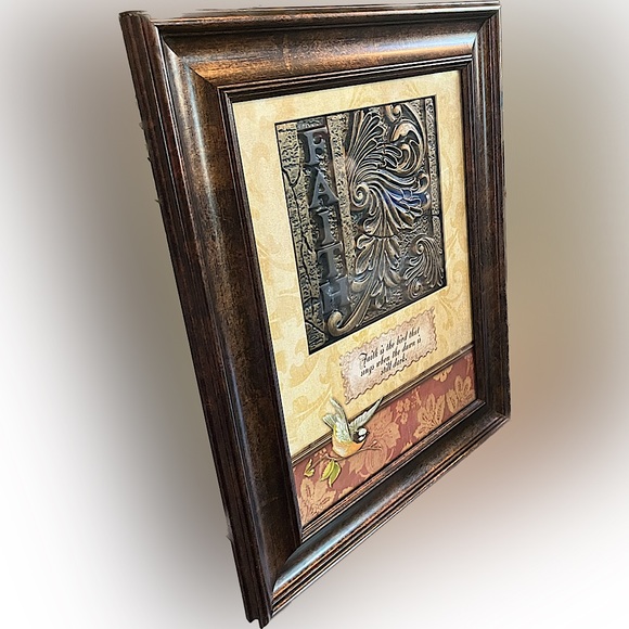 Framed Faith Quote - Picture 2 of 2